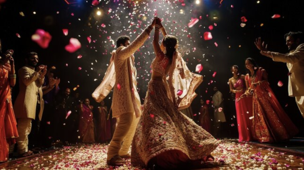 asian wedding party wear - asiana wedding directory