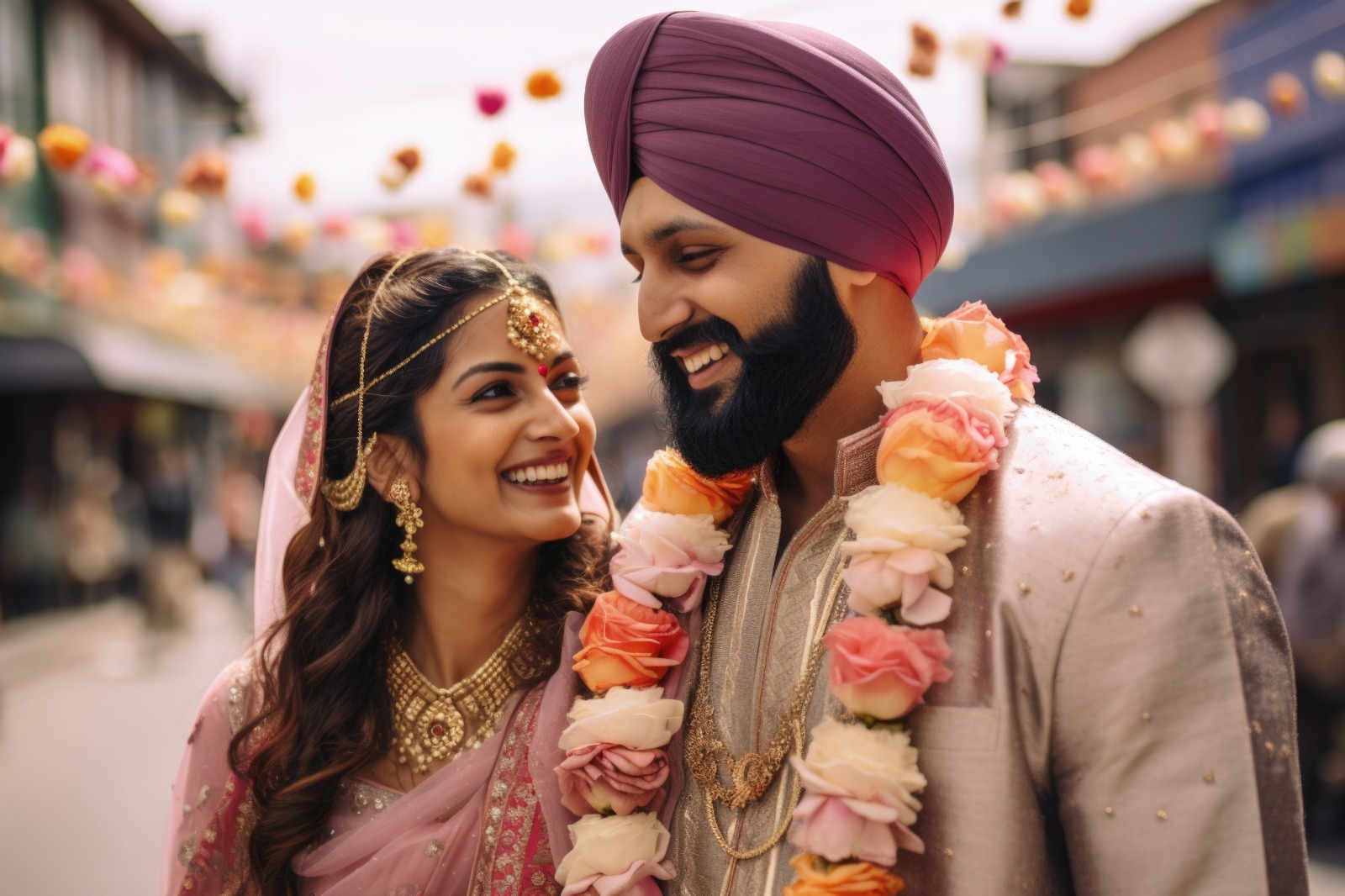 indian reception outfit - asiana wedding directory