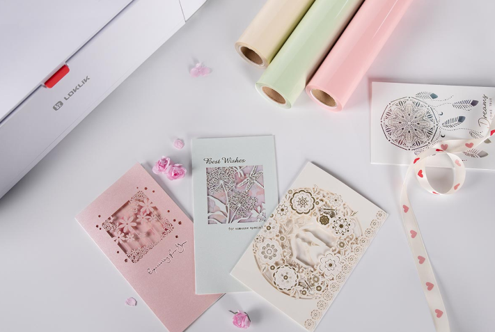 Choosing the right colours for wedding invitations.